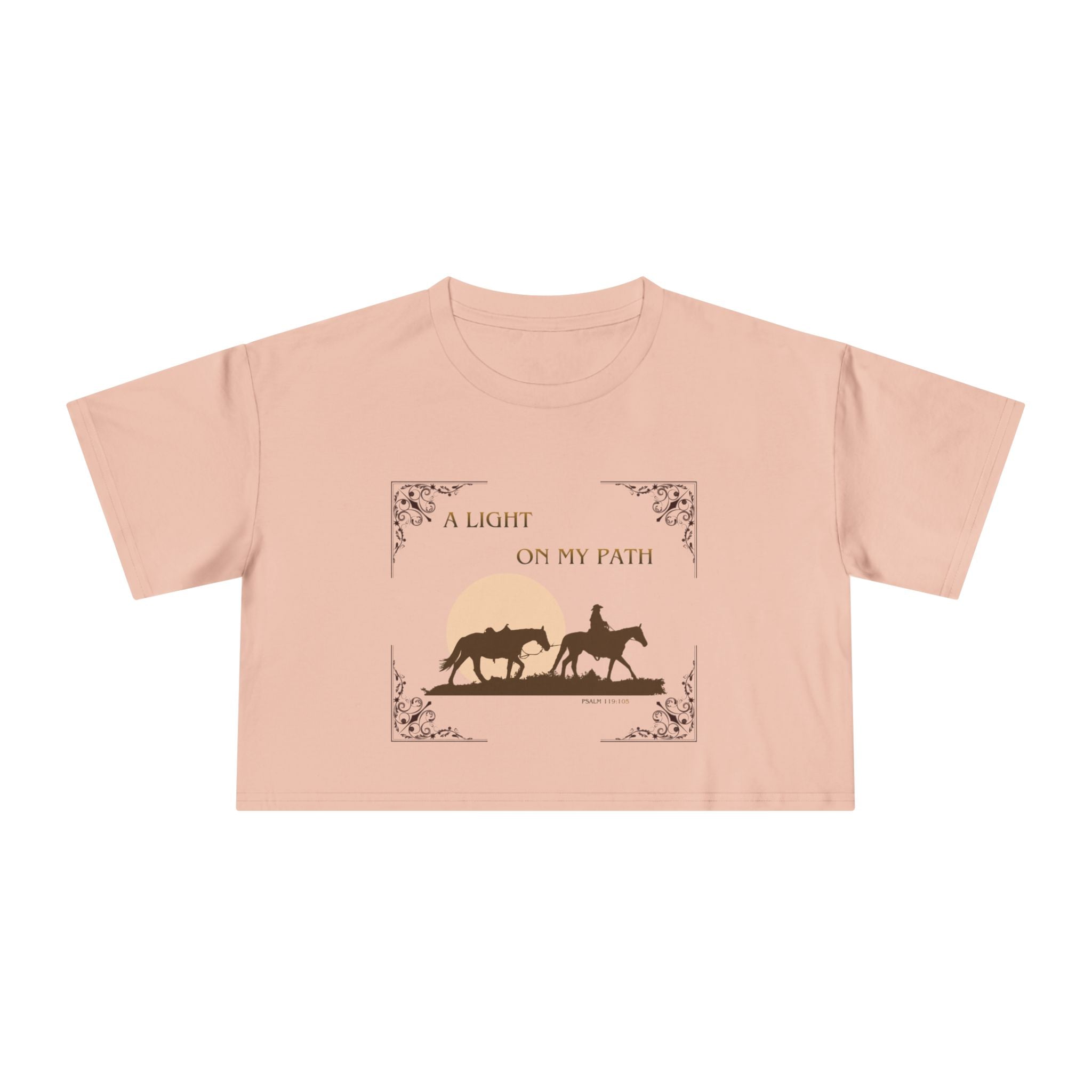 Heather Crop Tee
