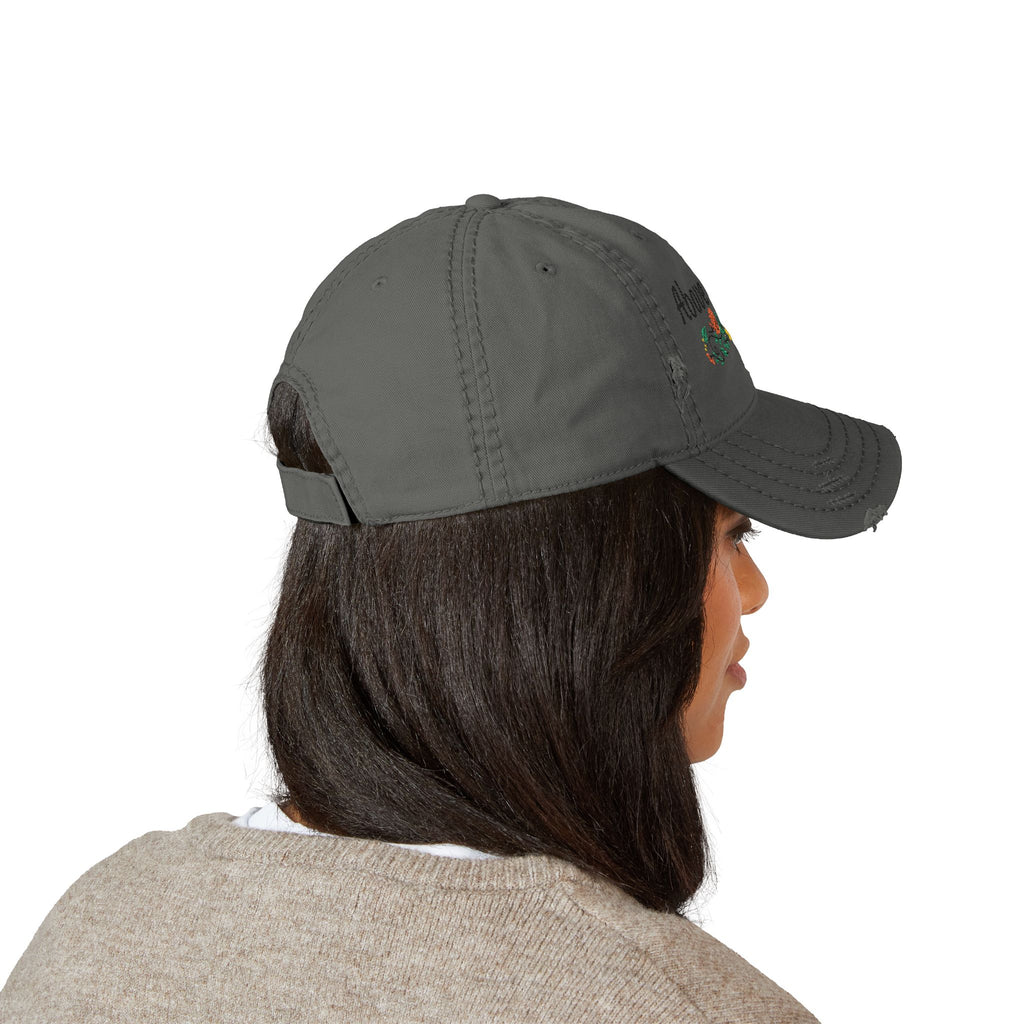 Above Snakes Embroidered Hat
