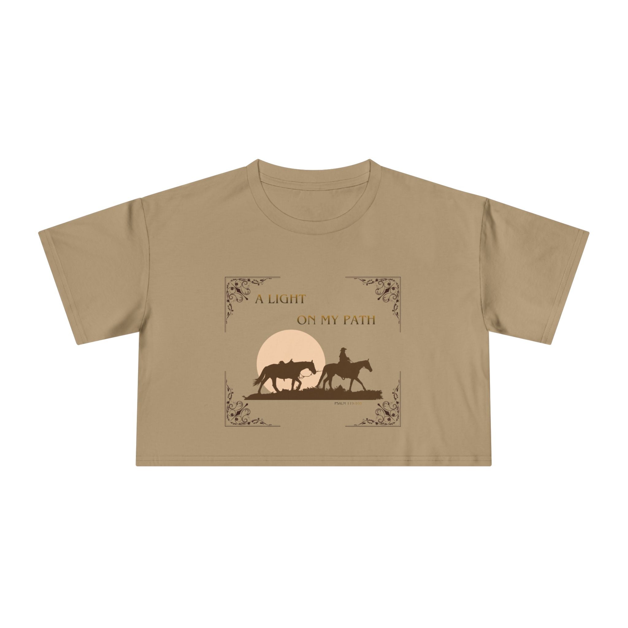 Heather Crop Tee