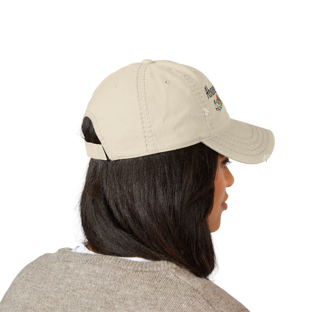 Above Snakes Embroidered Hat