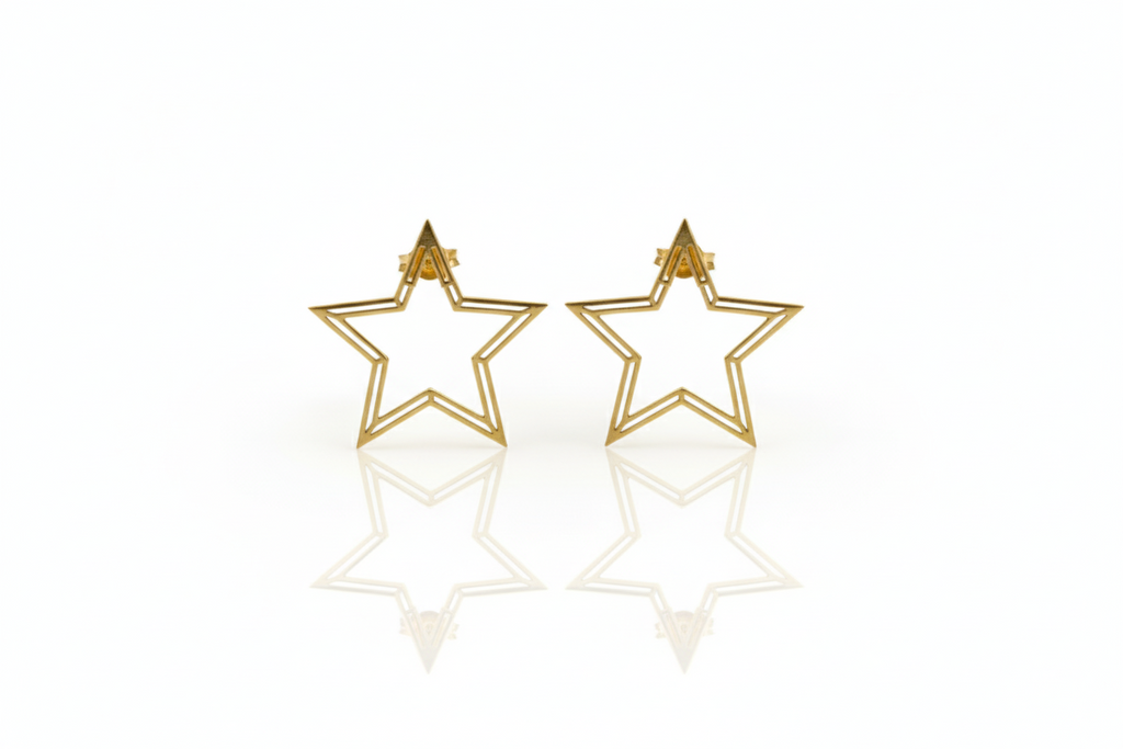 Country Night Sky Sterling Silver Earrings