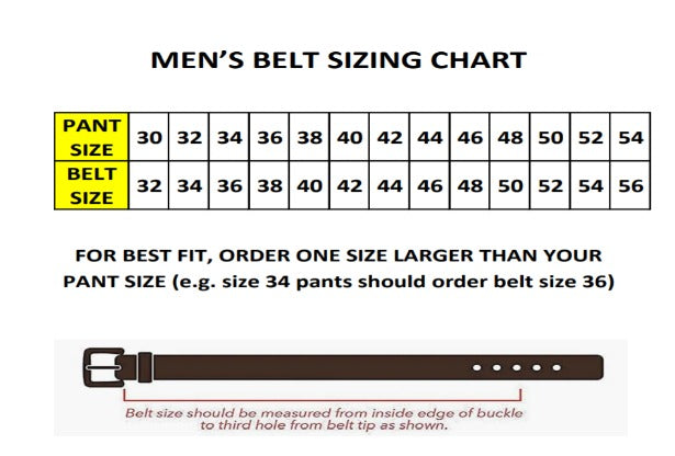 Teeter Leather Belt - Blue & Brown