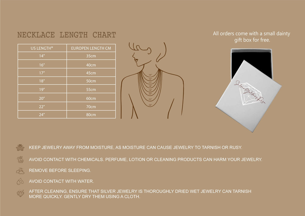 Bambi Sterling Silver Necklace