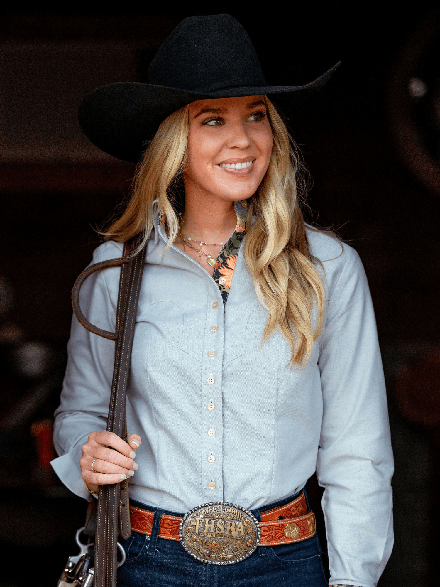 Sonny Khaki Women's Western Shirt