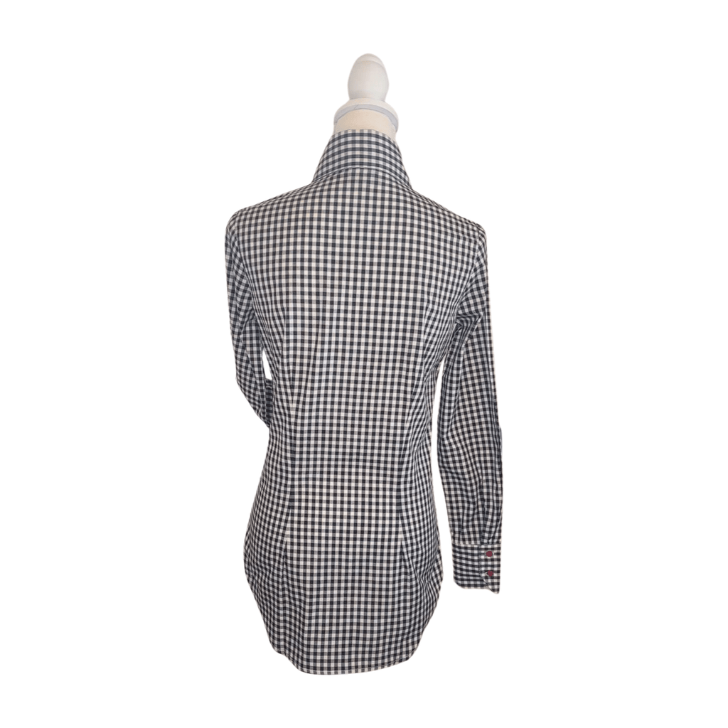 Diesel Black and Cream Gingham Women's Western Shirt