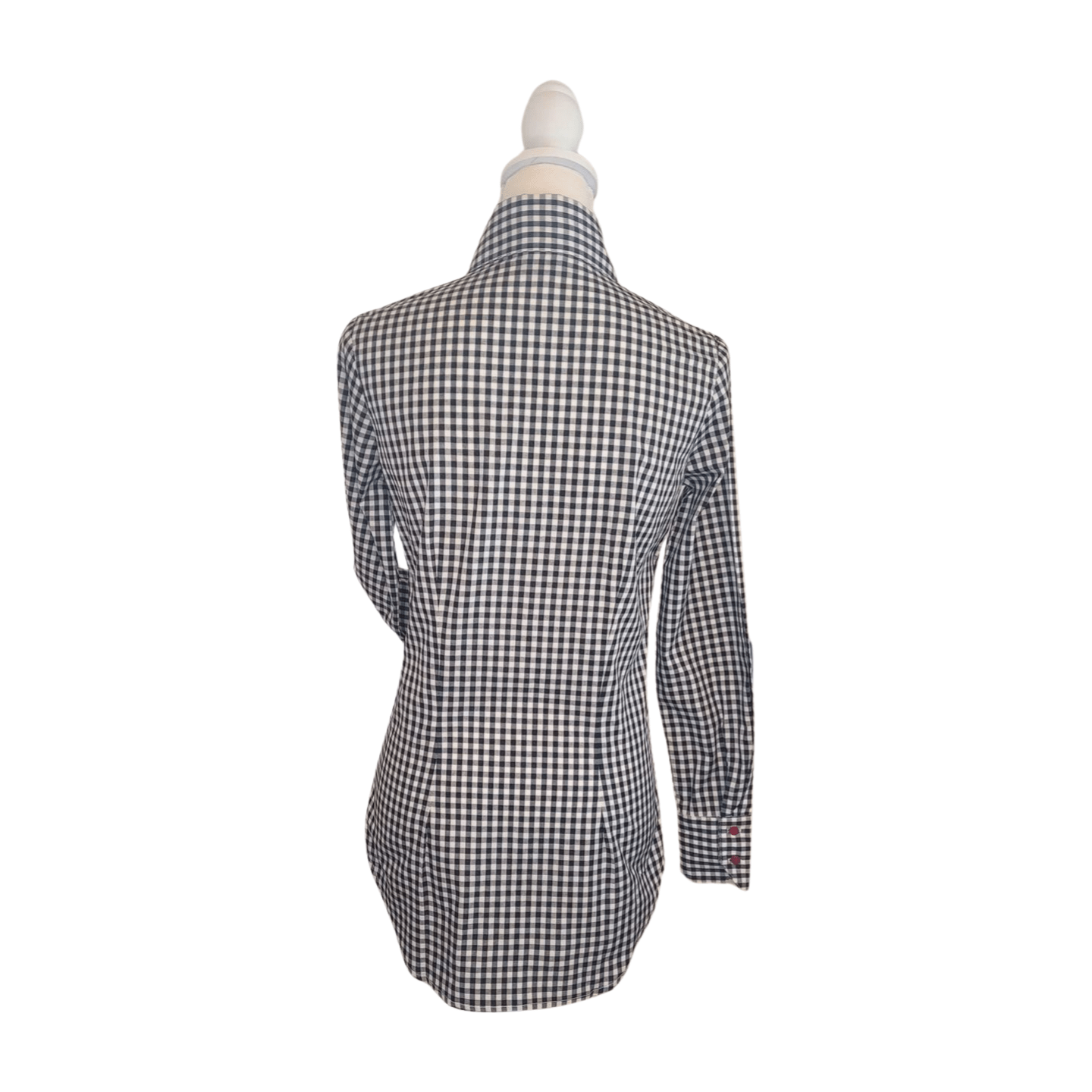 Diesel Black and Cream Gingham Women's Western Shirt
