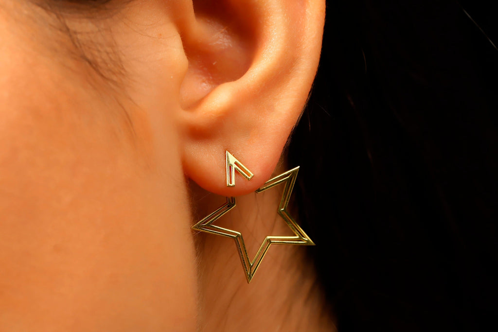 Country Night Sky Sterling Silver Earrings